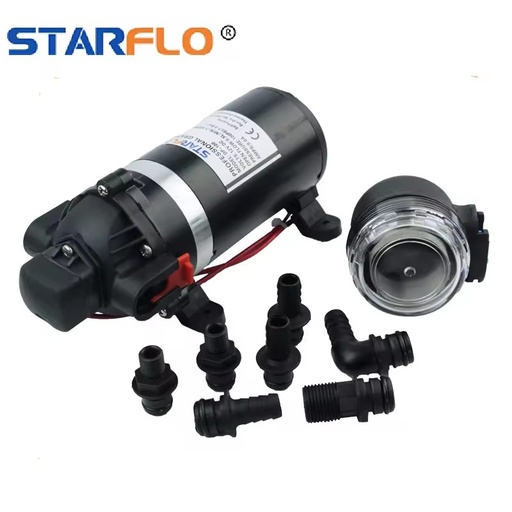 DP-100 12V 100PSI Electric Portable Self Priming Motor Pump Battery Operated High Pressure Water Pump