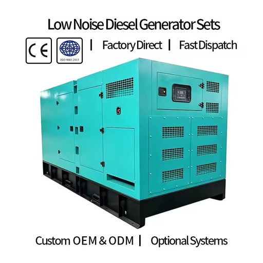 Customized 400KW diesel Genset Low Fuel Low Noise Smart Control for Data Centers Hotels Medical Centers Office Buildings
