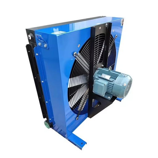 Plate Fin Hydraulic Oil Cooler Factory Direct OEM Custom Aluminum Radiator Motor PLC 200L/min Flow 1 Year Warranty