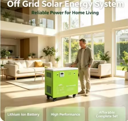Energy Saving 3-6kW Off Grid Solar Energy System Complete Set for Home Electricity Saving