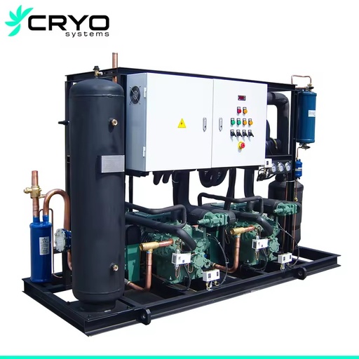New Energy Saving -40C Ultra Low Temp Blast Freezer Room World Famous Semi-Hermetic Compressors Pump Engine Motor Air Cooled