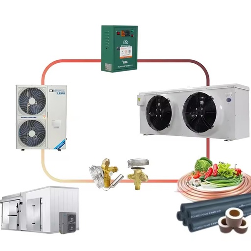 Automatic Energy-Saving Air Cooled Condensing Unit for Cold Storage Rooms Walk-in Cooler