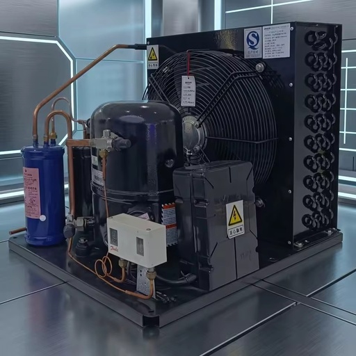 3HP Copeland Condensing Unit Energy Saving R404a R507 220V /380V Refrigeration Compressor Unit for Cold Storage Supermarket