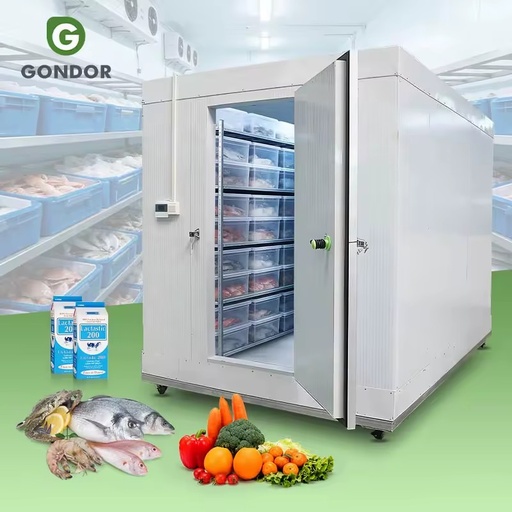 Freezer Storage Machine Commercial Use Customizable Size Energy Saving Motor Walk-in Refrigerator Unit
