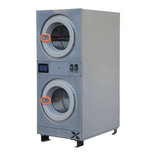 Top Selling Stainless Steel Energy Saving Fully Automatic Coin Operated Commercial Gas Steam Heat Clothes Dryer Laundry