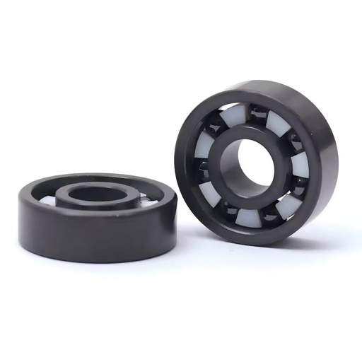 608 HXHV Open Type Si3N4 Balls Silicon Nitride Races PTFE Cage Full Ceramic Ball Bearing Size 8x22x7 mm ABEC-9