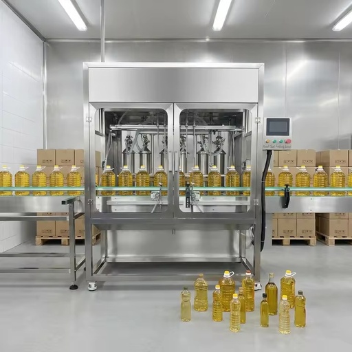 Automatic Edible Oil Filling Machine | Servo Motor Vegetable Oil Bottling Equipment & Stand-up Pouch Filling Line