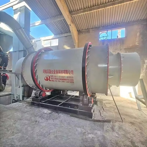 Customized Triple Pass Rotary Drum Dryer Energy Saving 25%-40% Biomass Sawdust Mineral Sand Drying System