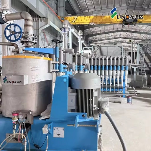 Screen Machine 220V/380V 11-160kW Motor Bearing Pressure Screen Paper Industry 1 Year Warranty