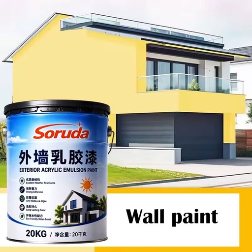 Factory Supply Home Renovation Villa Apartment Projects Latex Paint Water-Based Acrylic Wall Coating