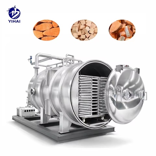 Energy-Saving Automatic 380V Freeze Drying Machine Commercial Lyophilizer with Pump for Instant Food Processing