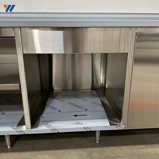 YW Hardware Custom CNC Stainless Steel Laser Cutting Bending Welding Metal Enclosure Box Cabinet Sheet Metal Fabrication
