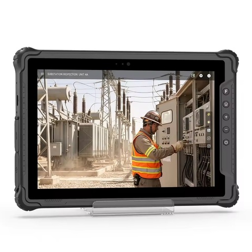M105Q 10 Inch AI Rugged Tablet Android NFC Fingerprint Barcode Scanner ODM RJ45 USB Type-C 5G for Industrial Manufacturing