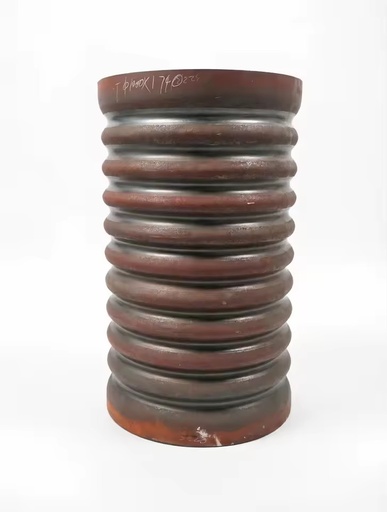 Carbon Steel Corrugated Furnace Tube Replacement Part for Industrial Boiler