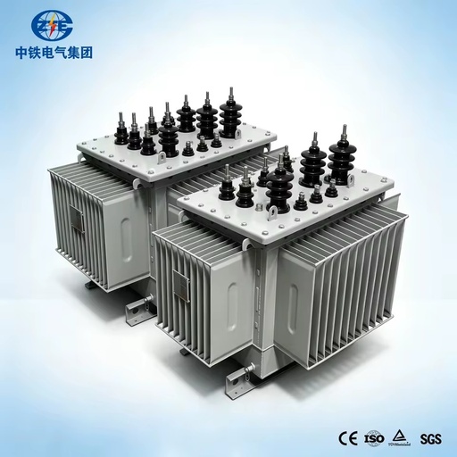 Compact Structure Three Phase Step Down Oil Immersed Transformer Solar Power Station Voltage Regulating Equipment