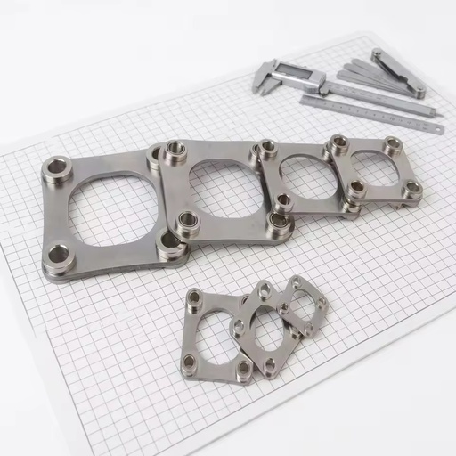 Robotic Arm Conveyor Elastic Buffer Coupling 304 Stainless Steel Rubber Grommet Pad Flexible Shaft Connector