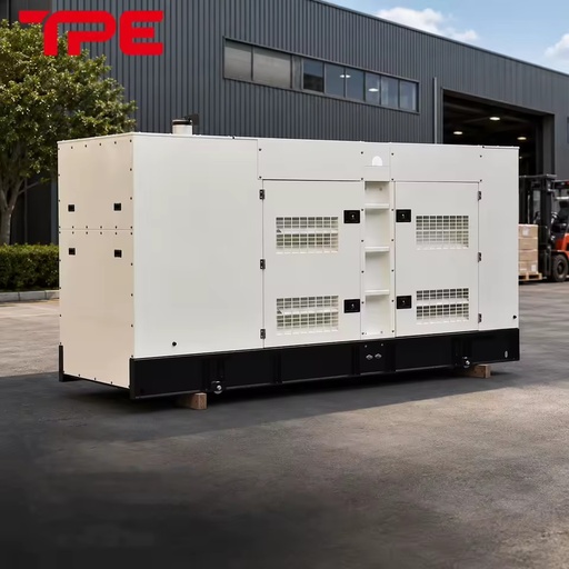 3 Phase Silent Diesel Generator Set 200kva 300kva 500kva Soundproof Canopy Optional Water Cooling Diesel Generator