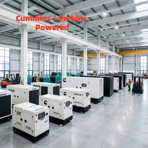 500kVA Silent Diesel Generator Set Auto Remote Start Open Frame | 3-Phase 480V Industrial Backup ATS Cummina Brushless