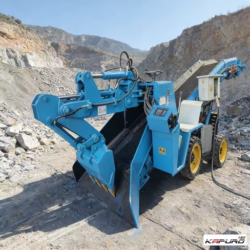 MWB-80 Energy Saving Wheeled Belt Mucking Loader for Lithium Brine Mining Mucking Machine