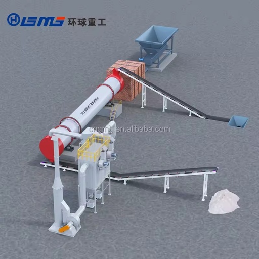 Energy-Saving Rotary Dryer for Cement, Slag and Sand