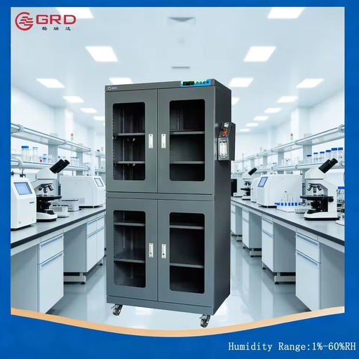 1%-60% RH 880L Energy-Saving Anti-Oxidation Nitrogen Cabinet, Suitable for Semiconductor/New Energy/New Materials Fields