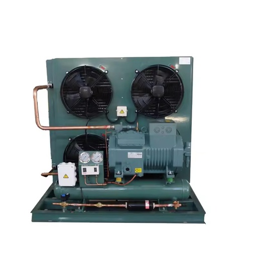 Energy Saving Refrigeration Condensing Unit Automatic Semi-Hermetic Compressor Condensing Unit
