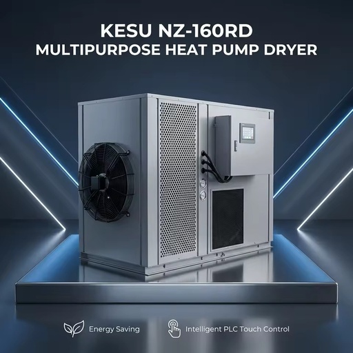 160RD Industrial Heat Pump Drying Equipment Energy Saving Commercial Food Dehydrator Dryer Oven for Agriculture