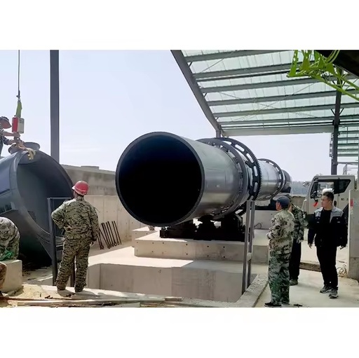 Energy Saving Industrial Drying Equipment Rotary Drum Dryer Steam Dryer