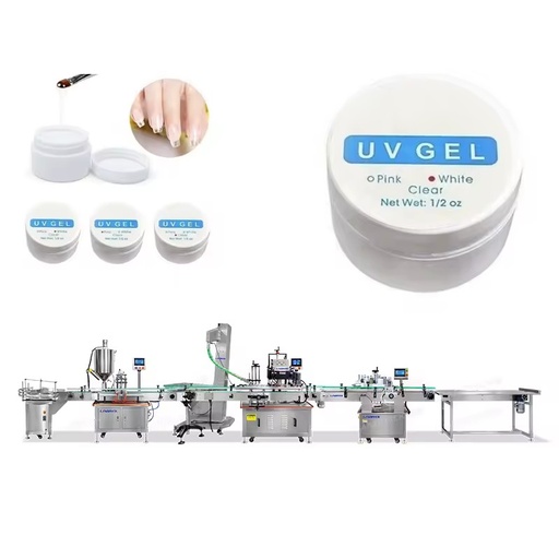 250ml Mineral Butter Petroleum Jelly Uv Gel Glass Jar Filling Line Machines Machine