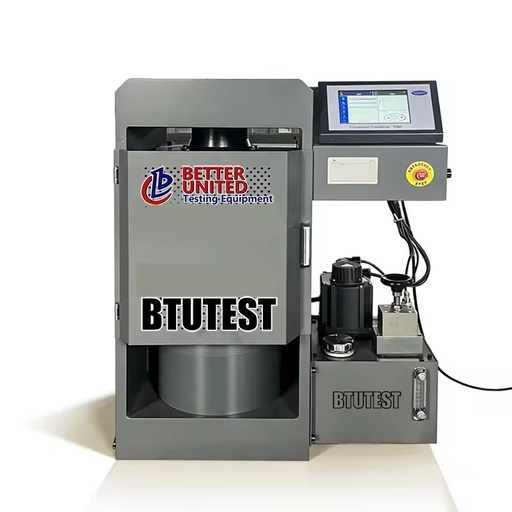 BTUTEST Automatic High Accuracy 220V Compression Testing Machine with 2000kN Capacity and 0.5% Accuracy 1 Year Warranty