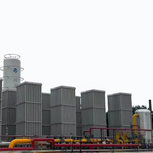 Industrial Liquid Nitrogen Regasification Station Cryogenic Gasification Module Professional Automatic Energy Saving Plant