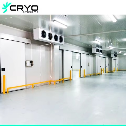 New Food Farms Vegetable & Fruit Refrigerator Cold Storage with Engine Motor Pump Solar Panel Energy Saving