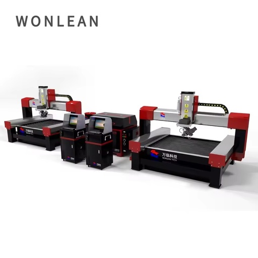 New Design Cnc Water Jet Cutting Machine With Two Cutting Heads Abrasive Water Jet Cutter