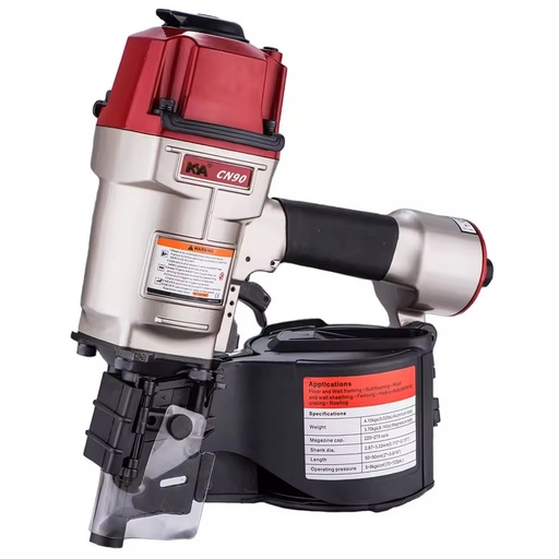 Cn90 Coil Nail Gun Pneumatic Tool for Wooden Boxes