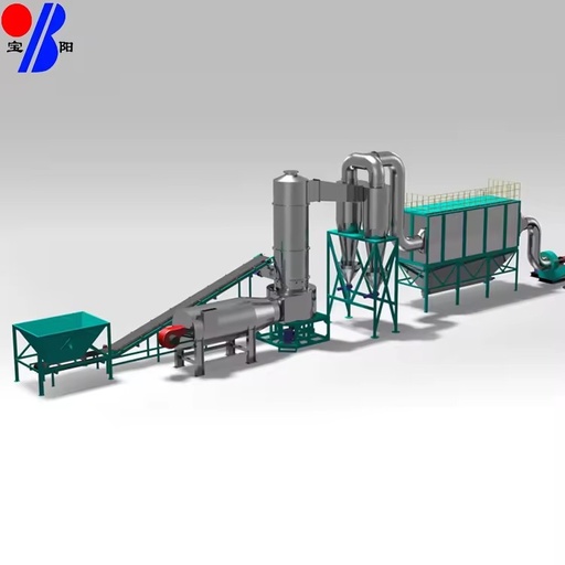 Energy Saving Gas Flash Drying Machine Stainless Steel Industrial Use Low Noise PLC Bearing Gear Core Components Applicable