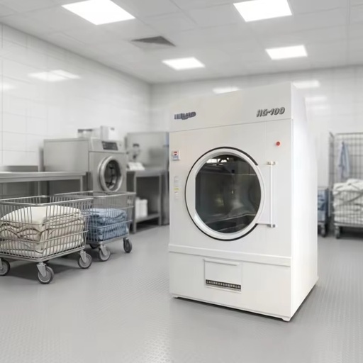 Industrial Heavy Duty Dryer 50kg 70kg 100kg Energy Saving Tumbler Dryer Commercial Laundry Business