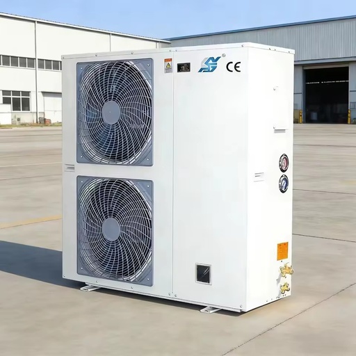 Side Air Cooling Rotary Compressor Condensing Unit Energy Saving