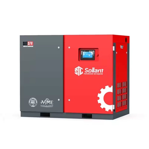 Energy Saving Screw Air Compressor, Lower Specific Power 75-450kW for 24/7 Heavy Duty