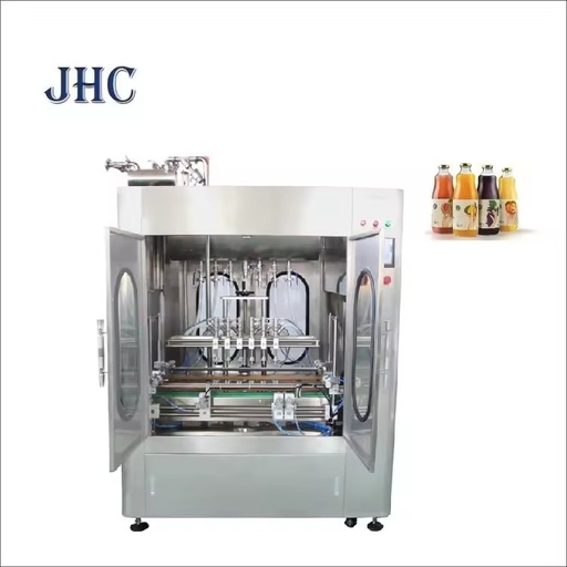 Automatic PLC Controlled Beverage Liquid Wine Sauce Jam Juice Plastic Bottles Glass Jar Capping Spout Pouch Machine Line High