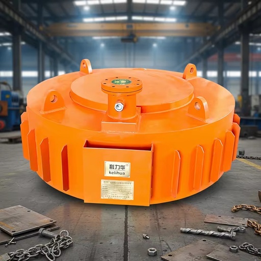 Energy Saving Customizable Suspended Disc Type Electromagnetic Iron Remover for Mining Crushing Lines
