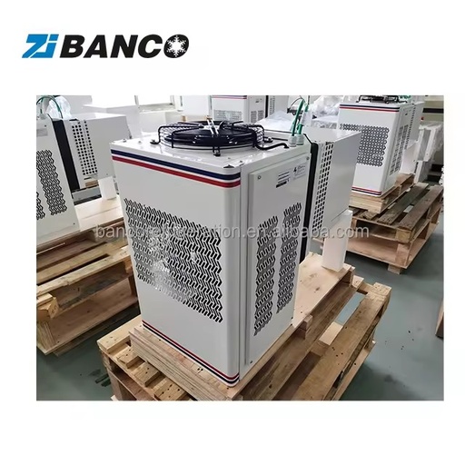 Energy Saving Rooftop Mounted Monoblock Condensing Unit Hot Gas Defrosting 0.75-4HP Cooling Capacity 18-Month Warranty for Cold