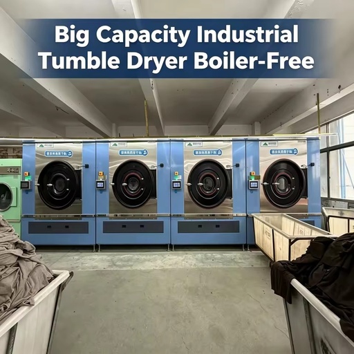 Energy Saving Clothes Dryer Energy Efficient Clothes Dryer Industrial Heat Pump Huge Capacity 50~160kgs Textile Tumble Dryer