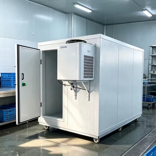 Commercial Factory Hot Sell Modular Portable Cold Room Mini Walk in Cooler with Energy Saving Monoblock Refrigeration Unit