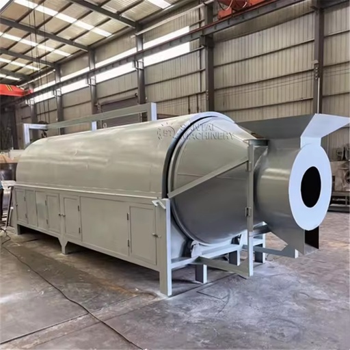 Continuous Drying Equipment Energy Saving Gas Drying Machine Food Grade Grain Pepper Spice Rotary Drum Dryer