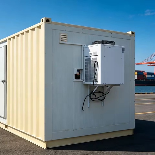 Container Terminal Cold Storage Cold Room Refrigeration Unit Energy Saving Solar Hitachi Port Wholesale Factory Direct