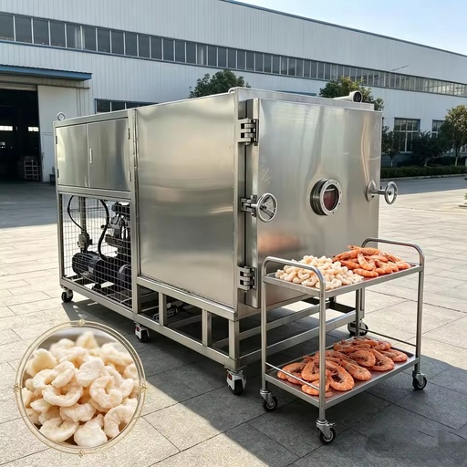 GX Industrial Stainless Steel Vacuum Freeze Dryer/Lyophilizer Tray Type Sublimation Drying Machine 28KW High Energy Saving Food