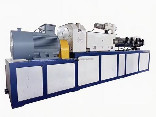 SJSZ80/156 Conical Twin-screw Extruder Machine for PVC PP HDPE Pelletizing & Co-extrusion Sheet Production Line
