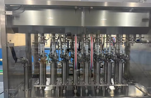 HSGZ-16A Automatic Piston Filling Machine Electric Pneumatic Driven 0.3% Accuracy Multi-Material for Beverage Chemical