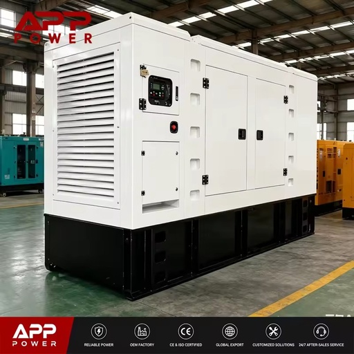 Mitsubishi Super Silent Diesel Generator 1500RPM High Efficiency 70dB Soundproof Canopy for Commercial Buildings