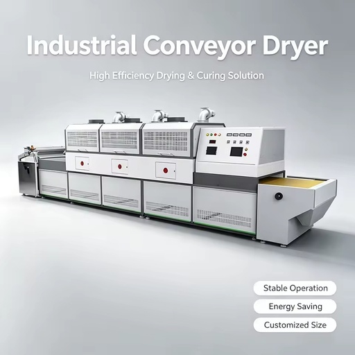 Automatic Batch Vacuum Industrial Microwave Drying Oven Pump Gear SUS304 Material Eco-Friendly Dehydration for Food Chemical